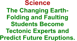 Science The Changing Earth-Folding and Faulting  Students Become Tectonic Experts and Predict Future Eruptions.